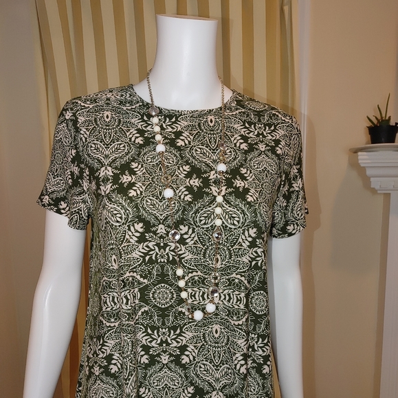 SHOW ME YOUR MUMU OLIVE GREEB "EM" MINI DRESS S - Picture 3 of 7